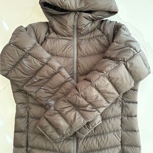 Uniqlo Ultra Light Down Jacket in Dark Brown